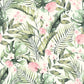 Purchase AH924906 Brewster Wallpaper, Harrietta Green Tropical Floral - Arthouse