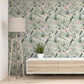 Purchase AH924906 Brewster Wallpaper, Harrietta Green Tropical Floral - Arthouse12