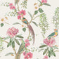Purchase AH924907 Brewster Wallpaper, Celine Pink Courtyard Garden - Arthouse