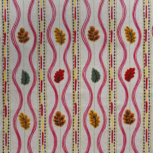 Purchase Am100500.412.0 Falling Leaves, Multi - Kravet Couture Fabric