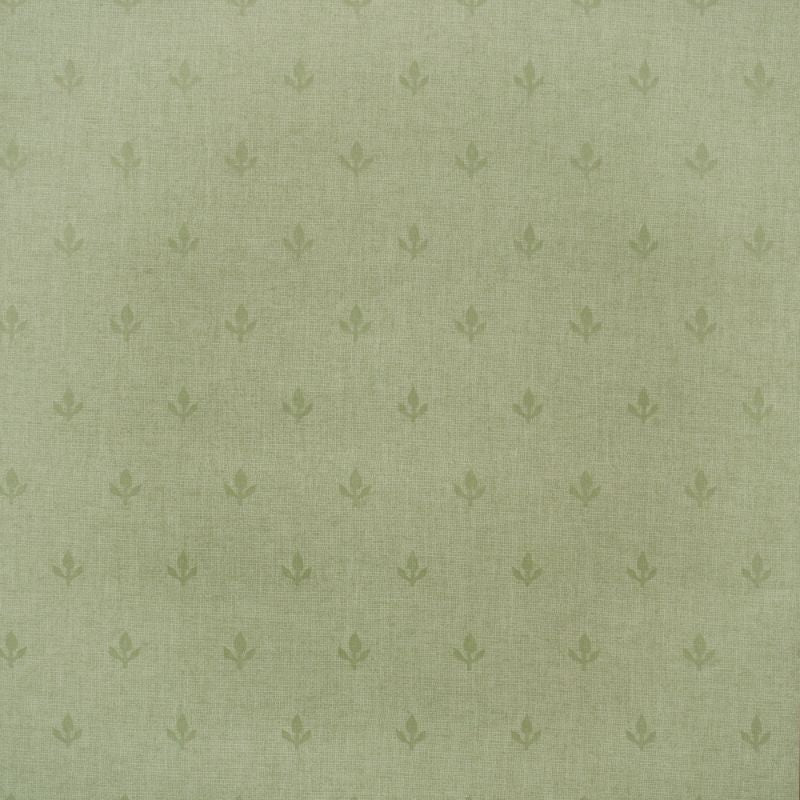 Sample - Amw10077.3.0 | Crocus, Green Medallion - Kravet Couture Wallpaper