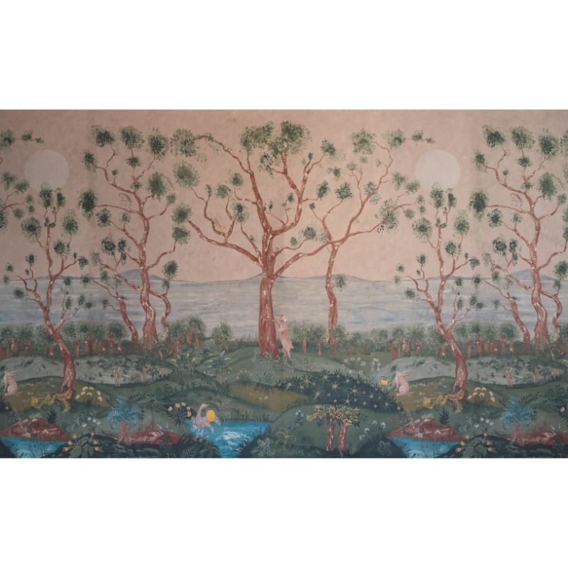Sample - Amw10081.716.0 | Lantern Parade, Multi Color Novelty - Kravet Couture Wallpaper