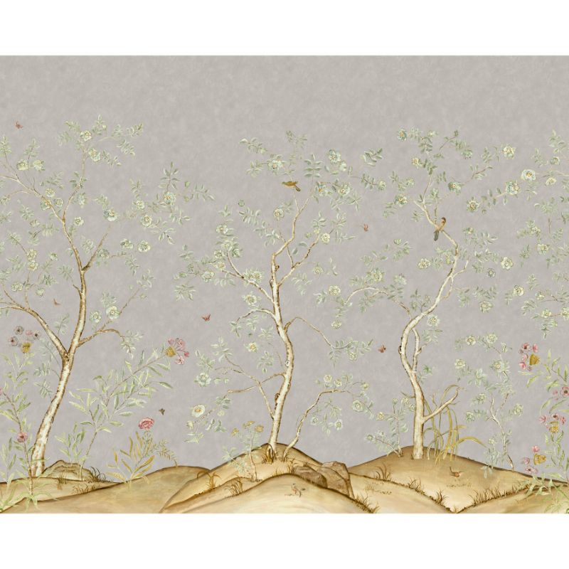 Purchase Amw10082.311.0 Songbird, Grey Trees - Kravet Couture Wallpaper