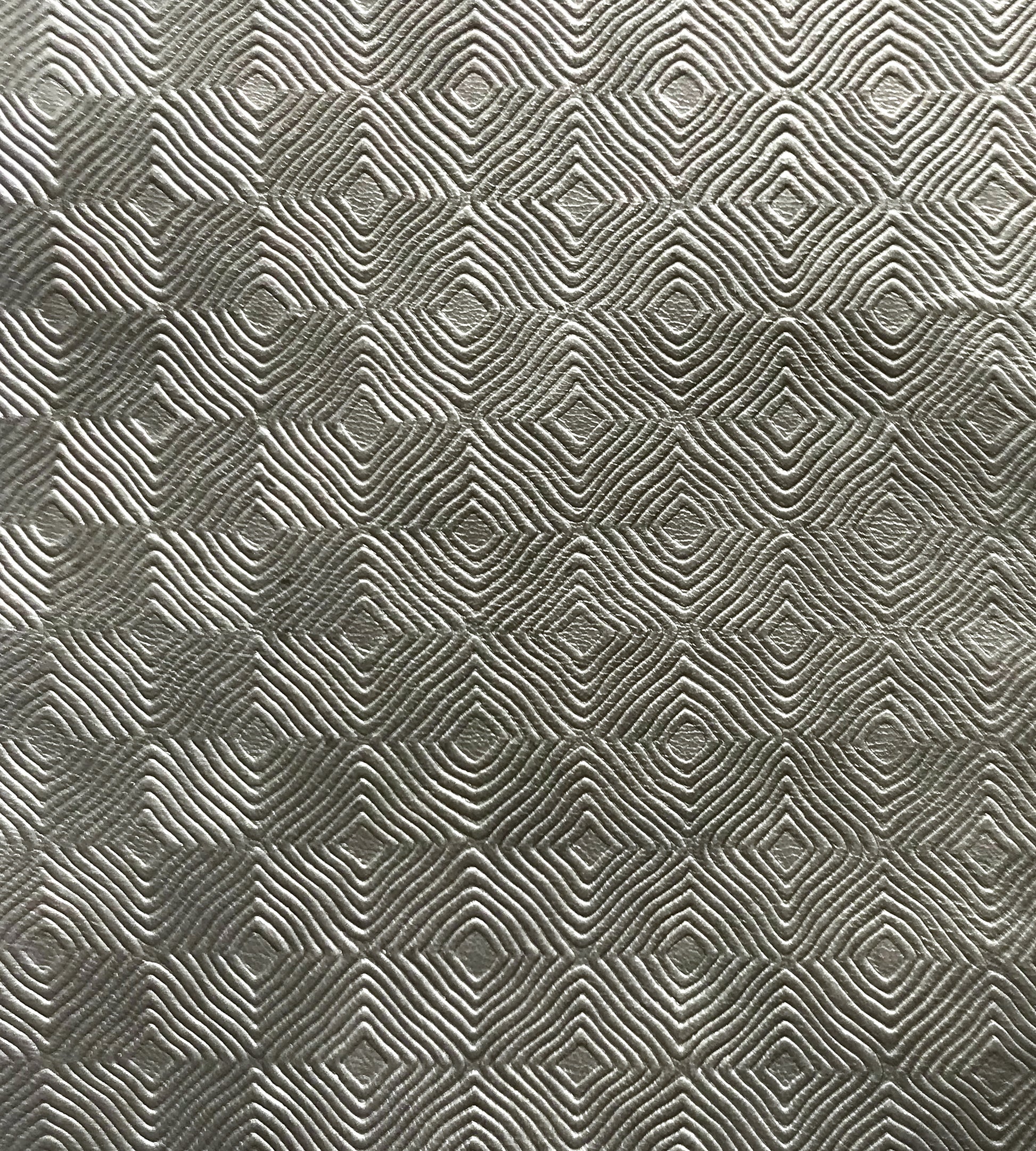Purchase Old World Weavers Fabric Pattern number AQ 00020073, Cuir Mosaique Silver 1
