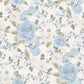 Purchase AST4656 A-Street Wallpaper, Sunset Harbor Rose Bella Lina Blue Roses & White Flowers - LoveShackFancy