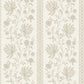 Purchase AST6350 A-Street Wallpaper, Edgemoor Taupe Jacobean Stripe - Erin Gates