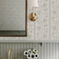 Purchase AST6350 A-Street Wallpaper, Edgemoor Taupe Jacobean Stripe - Erin Gates12