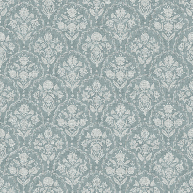 Purchase AST6351 A-Street Wallpaper, Frances Blue Fishscale - Erin Gates