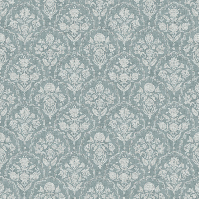Purchase AST6351 A-Street Wallpaper, Frances Blue Fishscale - Erin Gates