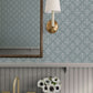 Purchase AST6351 A-Street Wallpaper, Frances Blue Fishscale - Erin Gates12