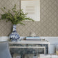 Purchase AST6352 A-Street Wallpaper, Frances Taupe Fishscale - Erin Gates1