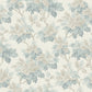 Purchase AST6354 A-Street Wallpaper, Oakcliff Blue Leaf Trail - Erin Gates