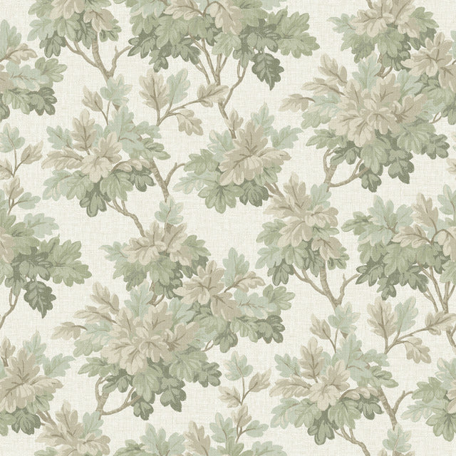 Purchase AST6355 A-Street Wallpaper, Oakcliff Sage Leaf Trail - Erin Gates