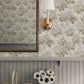 Purchase AST6356 A-Street Wallpaper, Oakcliff Taupe Leaf Trail - Erin Gates12