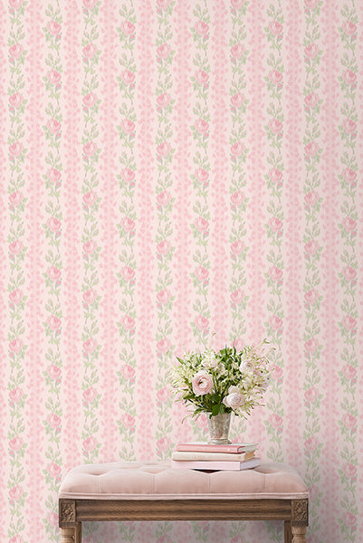 AST6493 | LoveShackFancy, Blooming Heirloom Strawberry Macaron Rose St