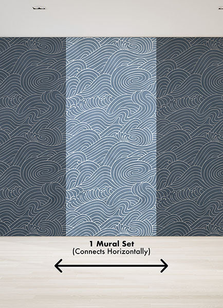 Purchase A-Street  Wallpaper ASTM5041, Waves Ocean Blue12