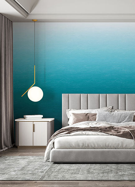 Download Deep Dive Into Dark Blue Ombre Wallpaper