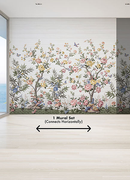 Purchase A-Street  Wallpaper ASTM5055, Spring Chinoiserie Soft White12