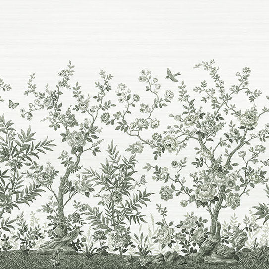 Purchase A-Street  Wallpaper ASTM5056, Forest Chinoiserie Sage Green