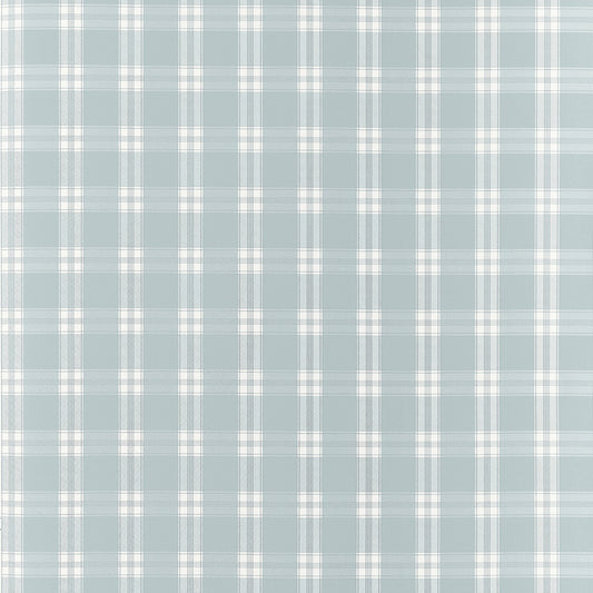 Order Anna French SKU# AT10711 pattern name Payton Check color name Spa Blue.