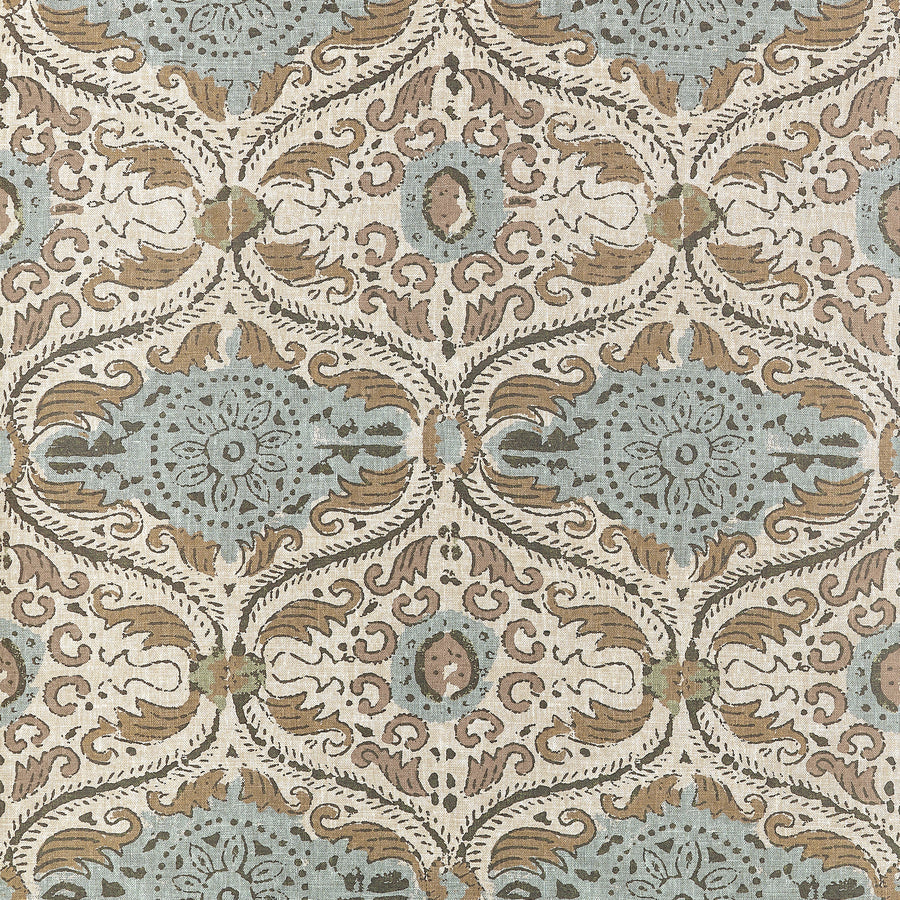 Acquire Anna French Item AT10754 pattern name Cecilia color name Gold and Sage.