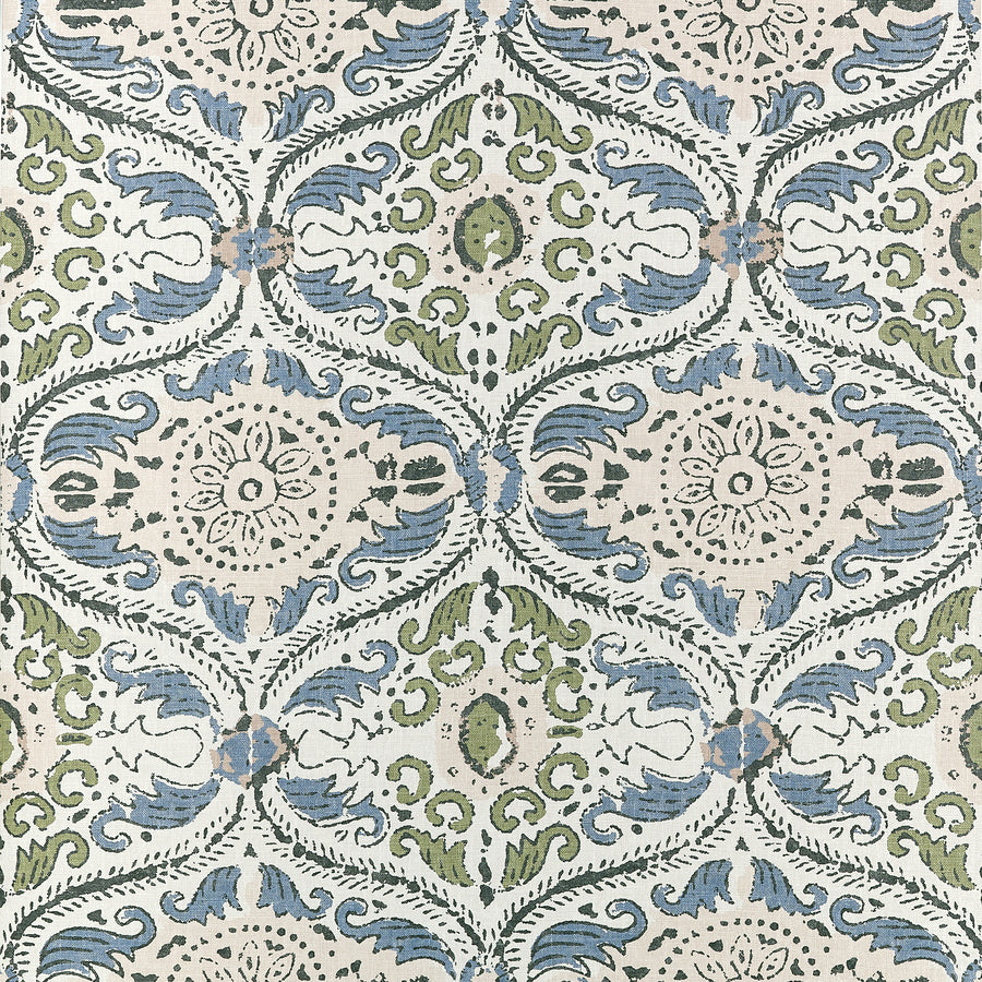Purchase Anna French Item# AT10756 pattern name Cecilia color name Blue and Green.