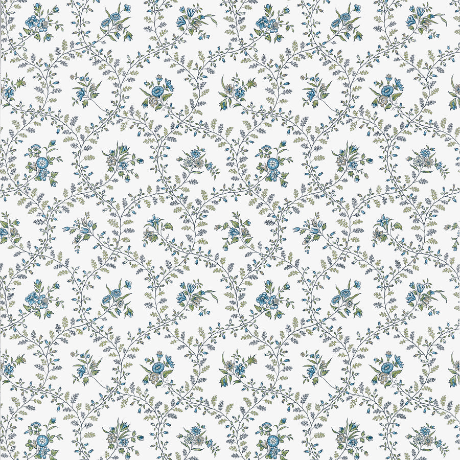 Search Anna French Item AT10763 pattern name Juliette Trail color name Blue and Green.