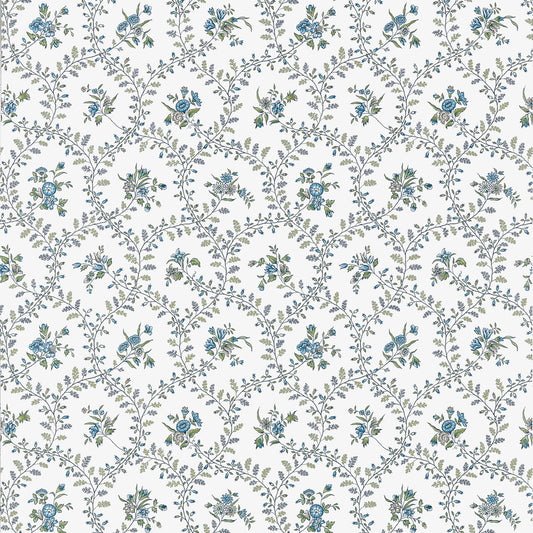 Search Anna French Item AT10763 pattern name Juliette Trail color name Blue and Green.