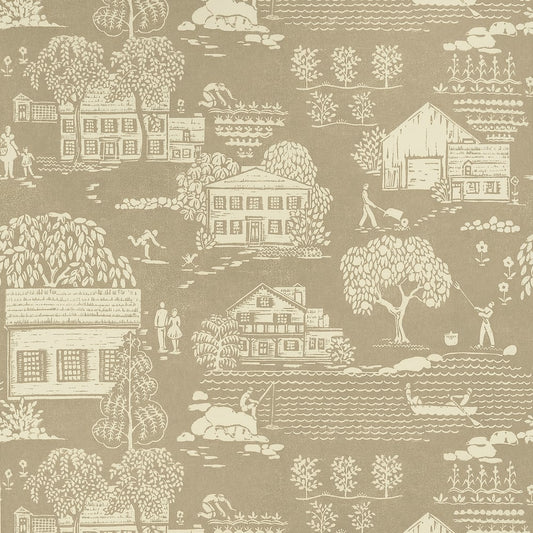 View Anna French Wallpaper Product# At16165 Pattern Name Farmingdale From The Collection Belvedere. 