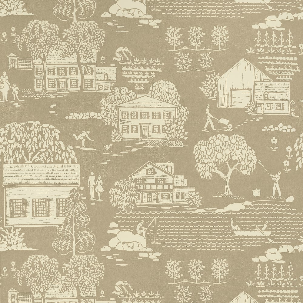 View Anna French Wallpaper Product# At16165 Pattern Name Farmingdale From The Collection Belvedere. 