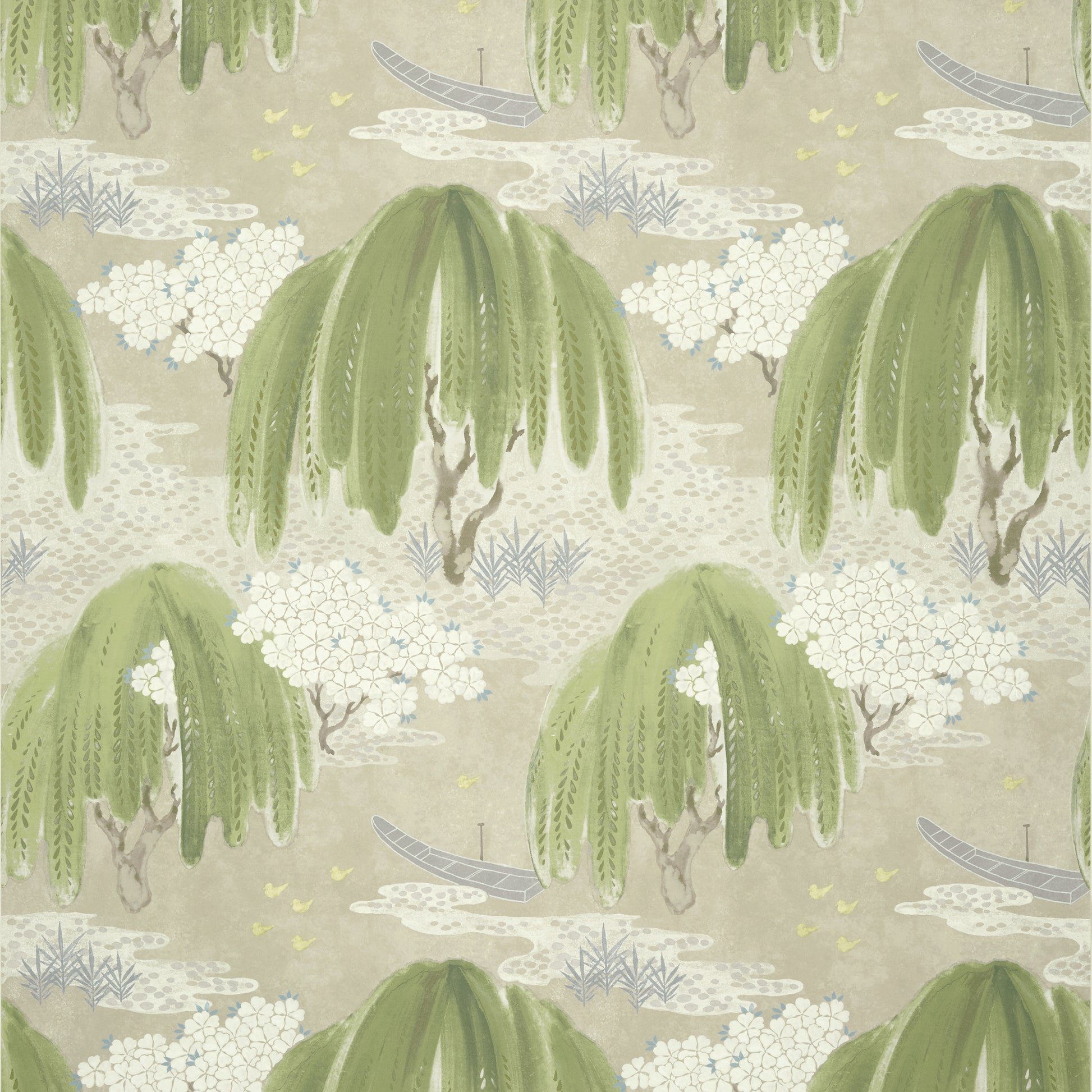 Purchase  Ann French Wallpaper Pattern AT23106 pattern name  Willow Tree