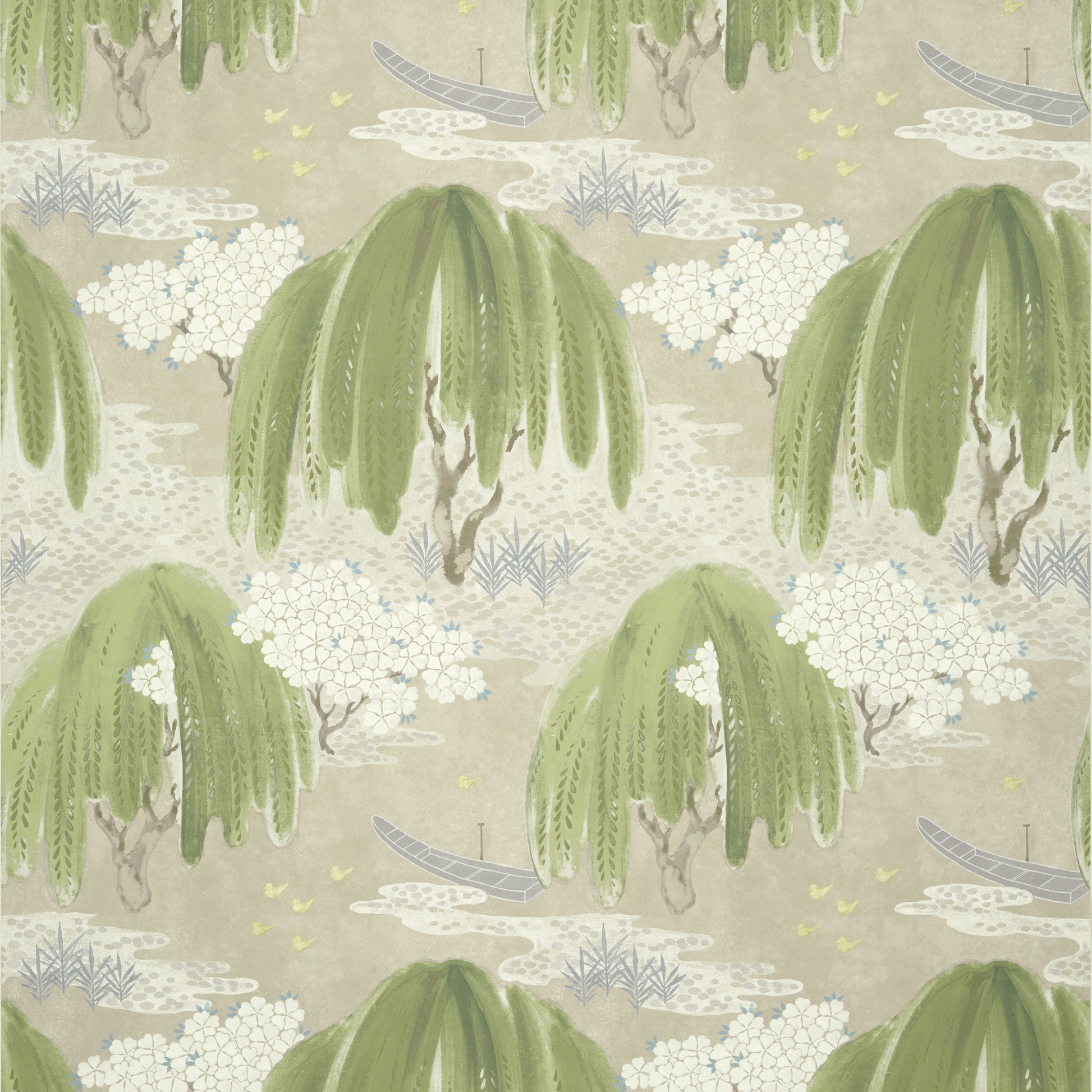 Purchase  Ann French Wallpaper Pattern AT23106 pattern name  Willow Tree