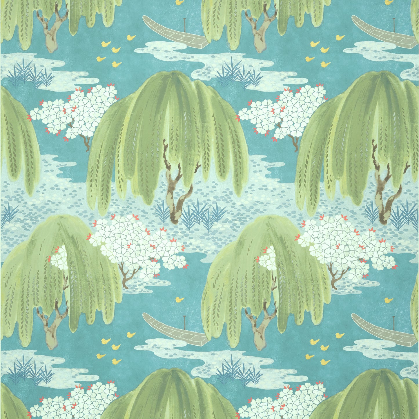 Purchase  Ann French Wallpaper Product AT23109 pattern name  Willow Tree