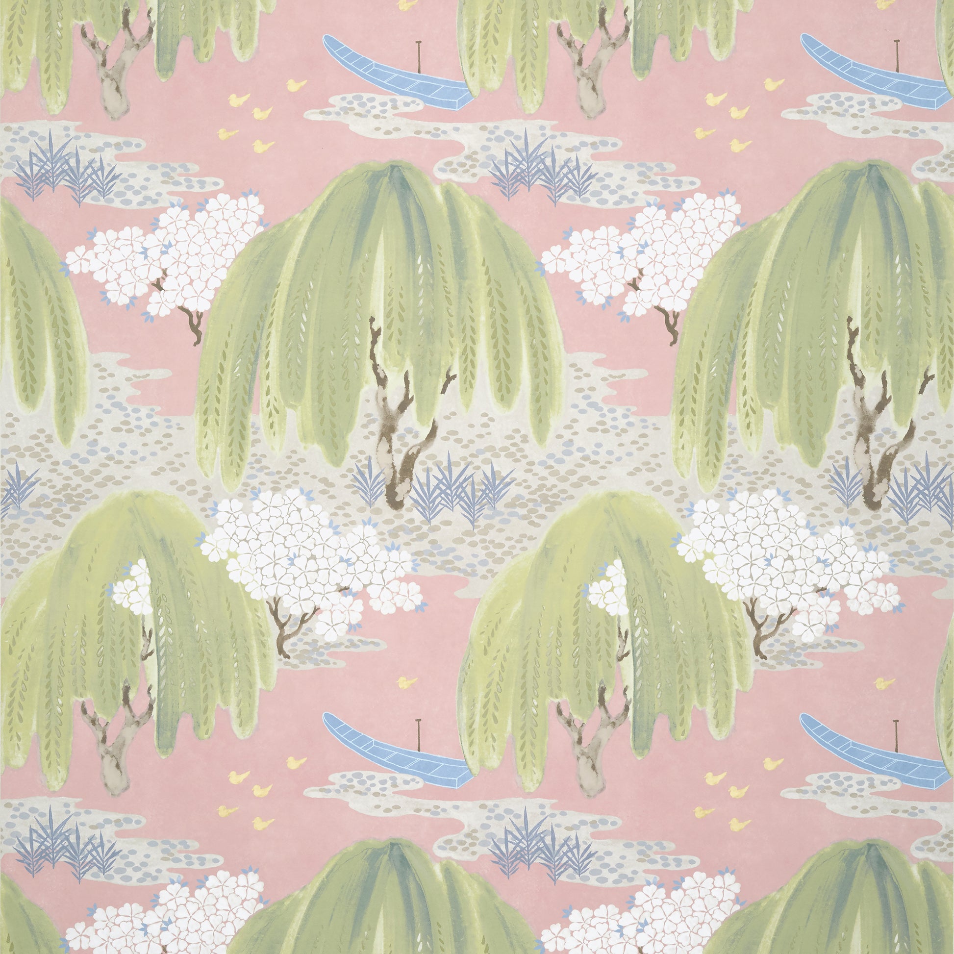 Purchase  Ann French Wallpaper SKU# AT23111 pattern name  Willow Tree