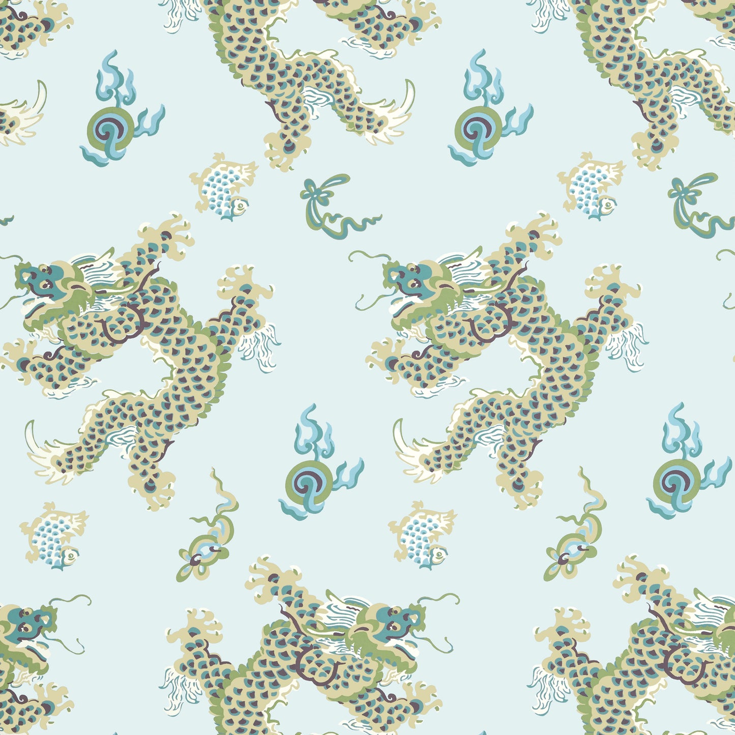 Purchase  Ann French Wallpaper Product AT23180 pattern name  Dragon Dance