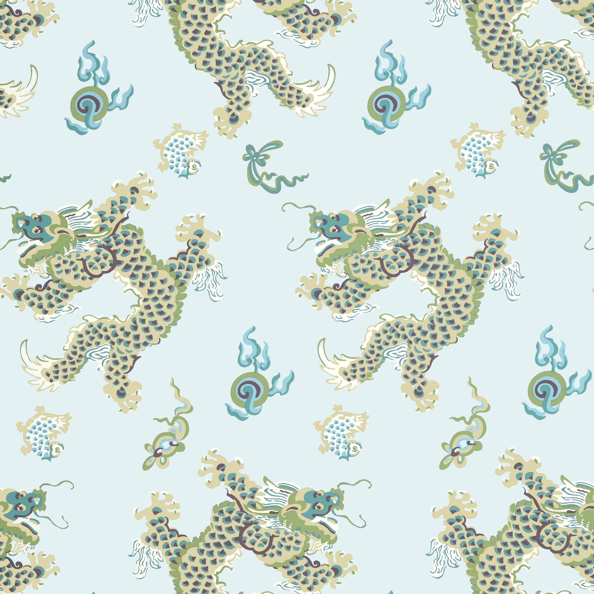 Purchase  Ann French Wallpaper Product AT23180 pattern name  Dragon Dance