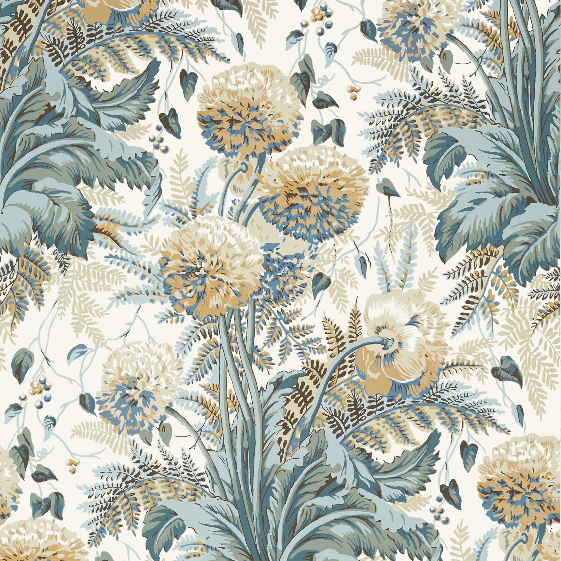 Purchase  Ann French Wallpaper Item AT24539 pattern name  Dahlia