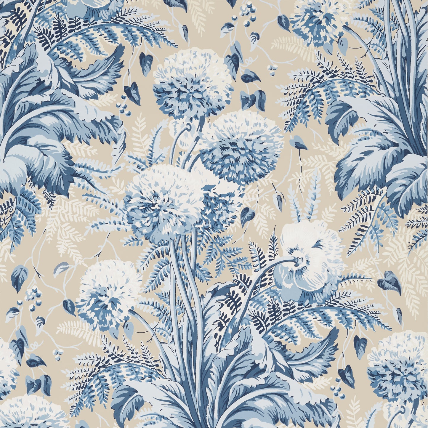 Purchase  Ann French Wallpaper Item# AT24540 pattern name  Dahlia