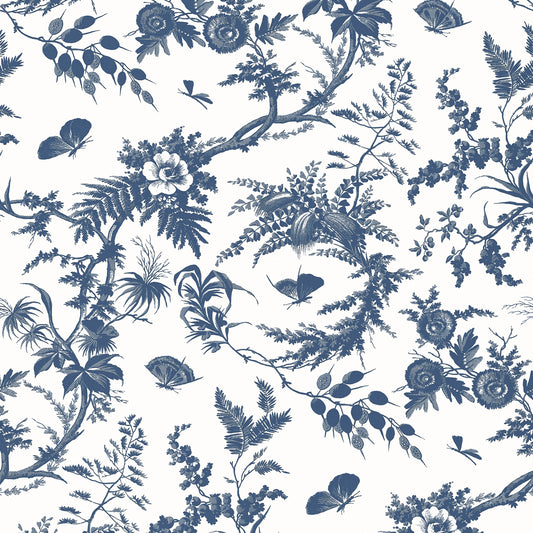 Shop Anna French Wallpaper Product# At57837 Pattern Name Newlands Toile From The Collection Bristol. 