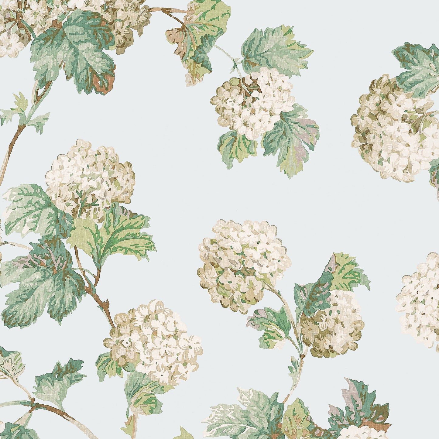 Search Anna French Wallpaper Product# At57845 Pattern Name Sussex Hydrangea From The Collection Bristol. 