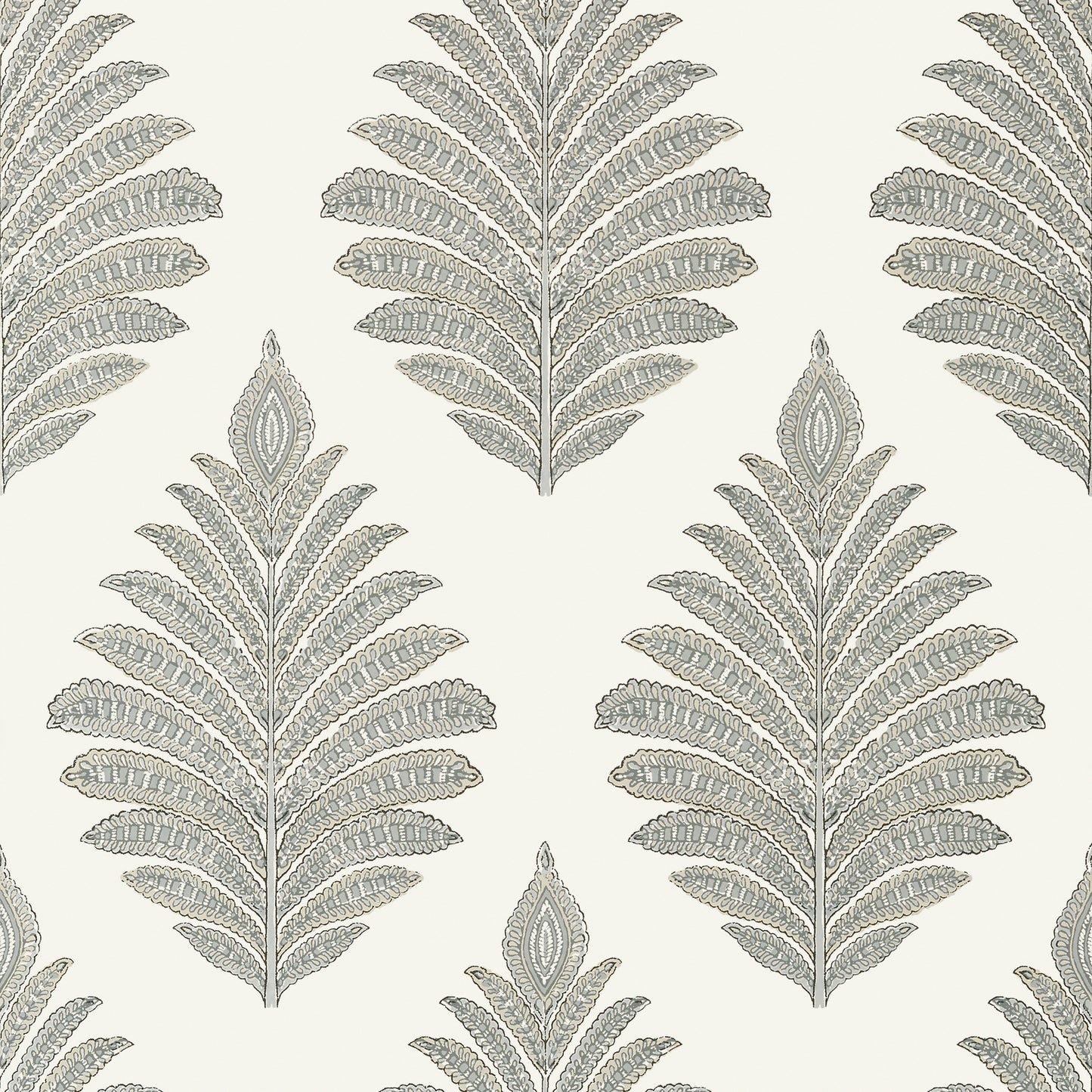 Purchase  Ann French Wallpaper Item# AT78724 pattern name  Palampore Leaf