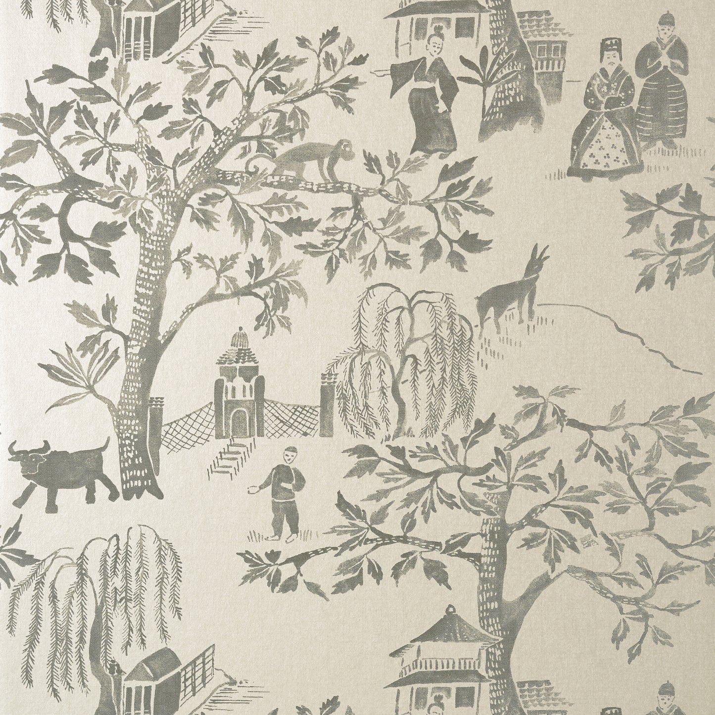 Purchase  Ann French Wallpaper Pattern AT7912 pattern name  Willow Wood