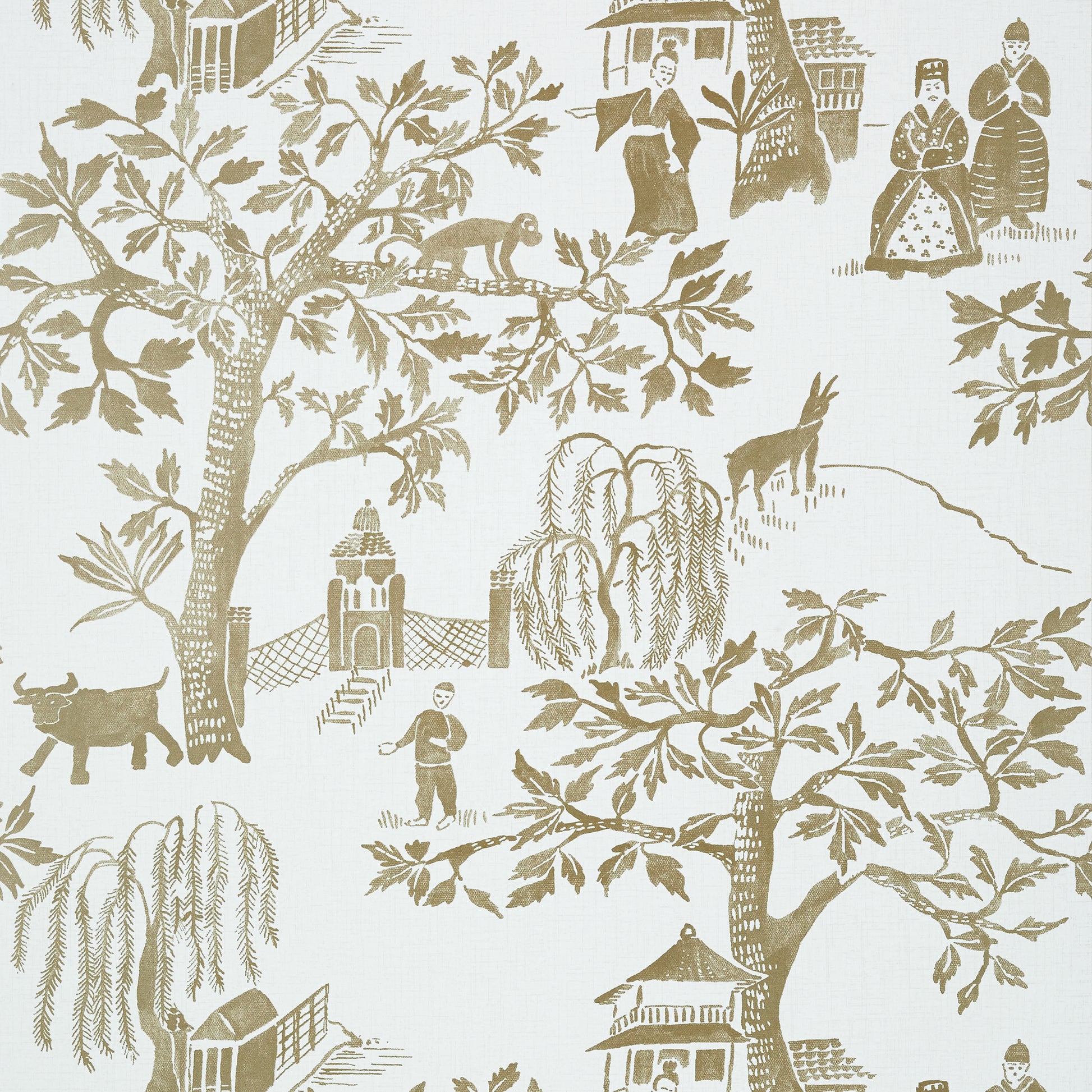 Purchase  Ann French Wallpaper Item# AT7913 pattern name  Willow Wood