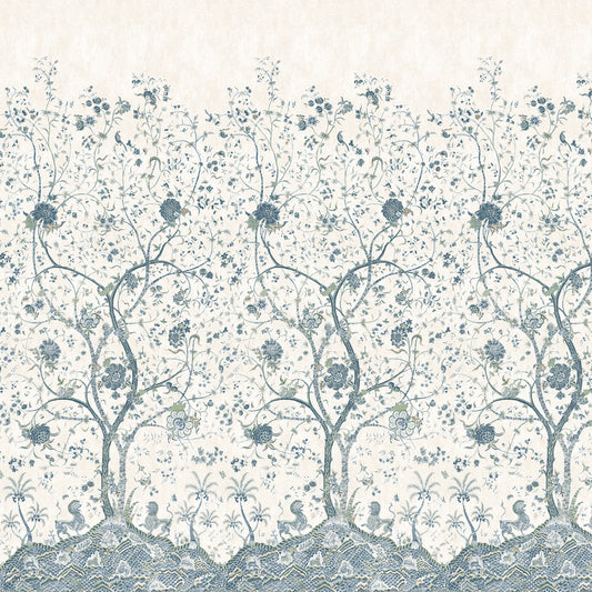 Save on Anna French Pattern number ATM10774 pattern name La Bourdonnais Mural color name Blue.
