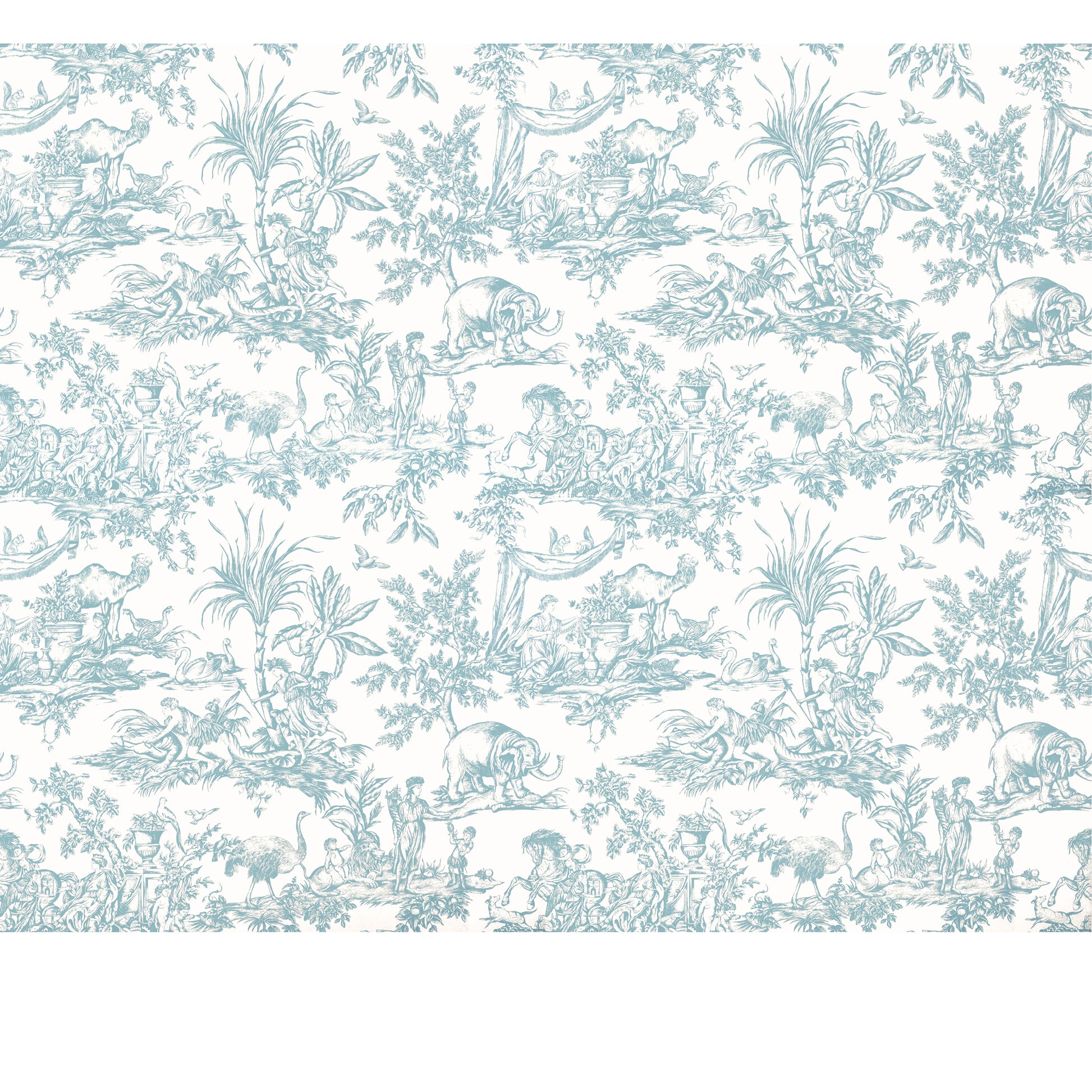 Purchase  Ann French Wallpaper Pattern number ATWW15170 pattern name  Antilles Toile