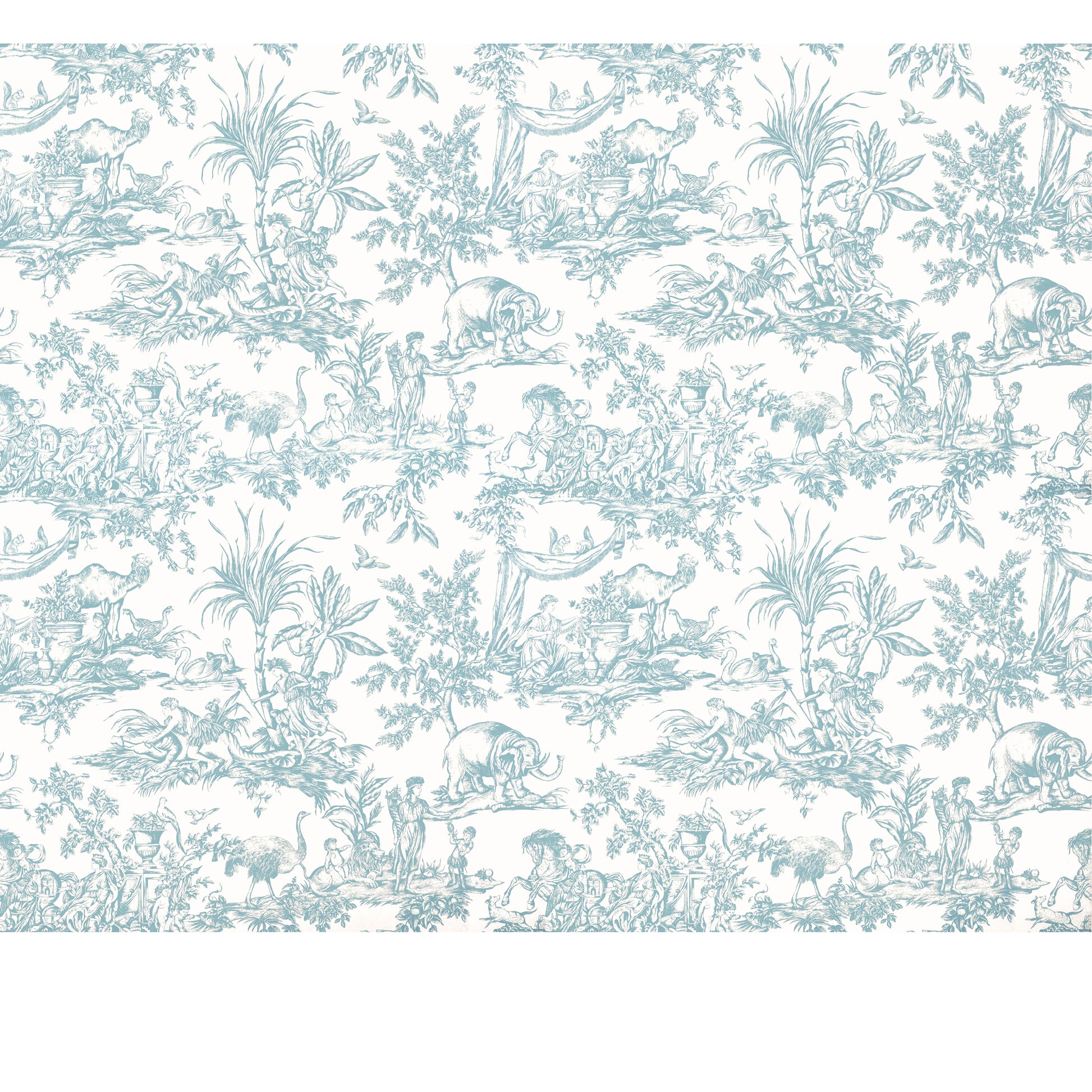 Purchase  Ann French Wallpaper Pattern number ATWW15170 pattern name  Antilles Toile