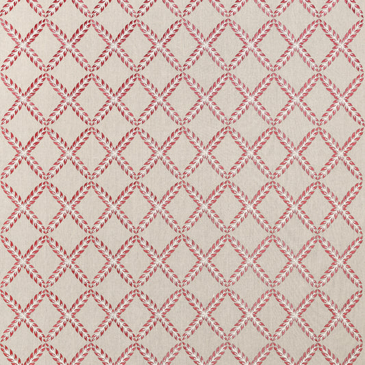 Looking for Anna French Fabric Item AW10741 pattern name Halifax Embroidery color name Red.