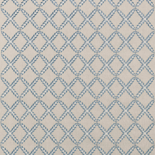 Purchase Anna French Fabric Pattern AW10745 pattern name Halifax Embroidery color name Mineral.