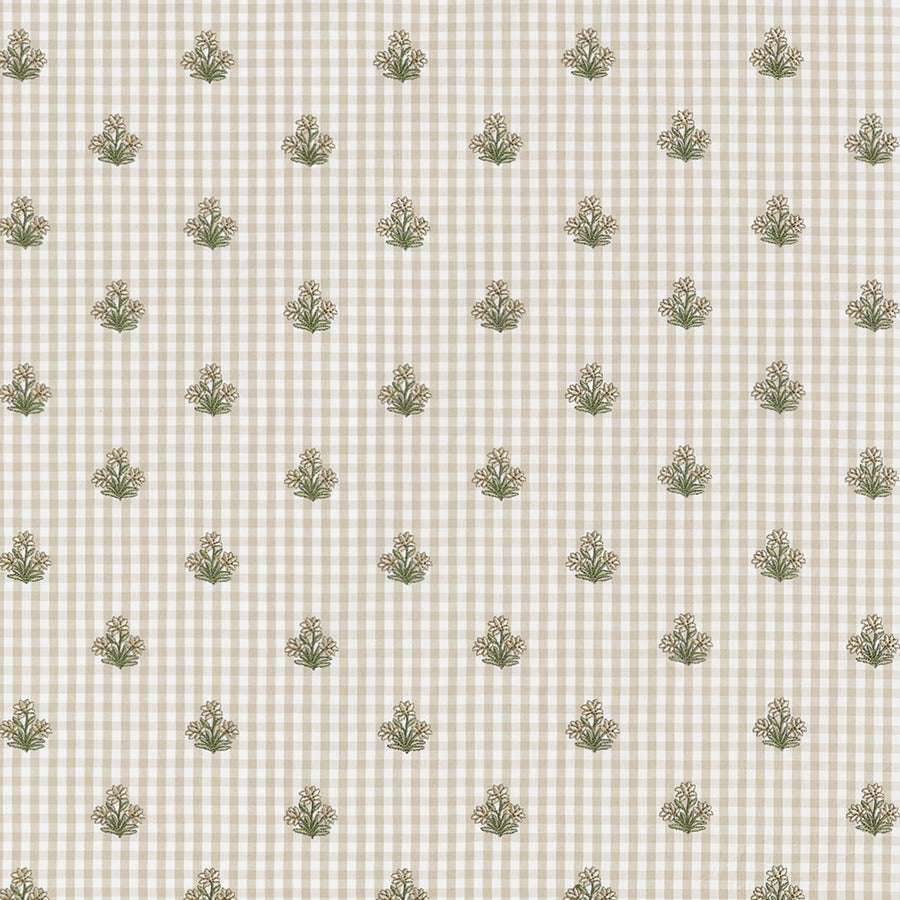 Save on Anna French Fabric Product# AW10758 pattern name Sue Belle Embroidery color name Beige.