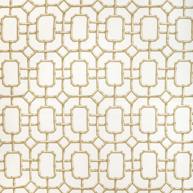 Sample - Bambu Fret.166.0 | Bambu Fret, Jan Showers Charmant - Kravet Couture Fabric